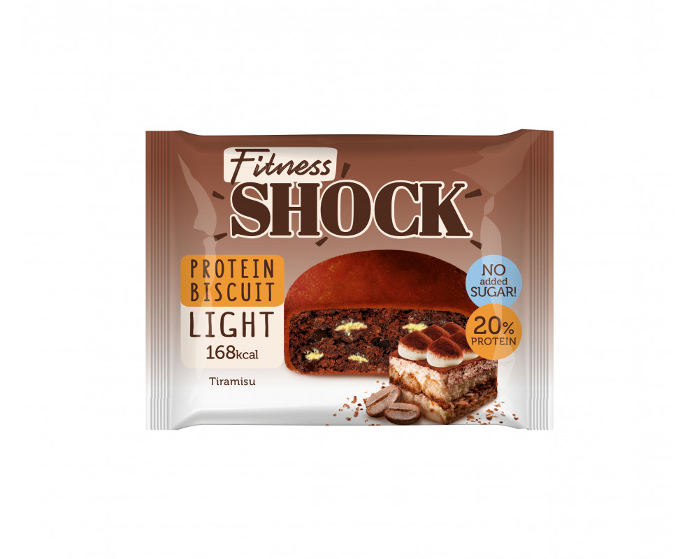 FitnesShock Бисквит - Тирамису