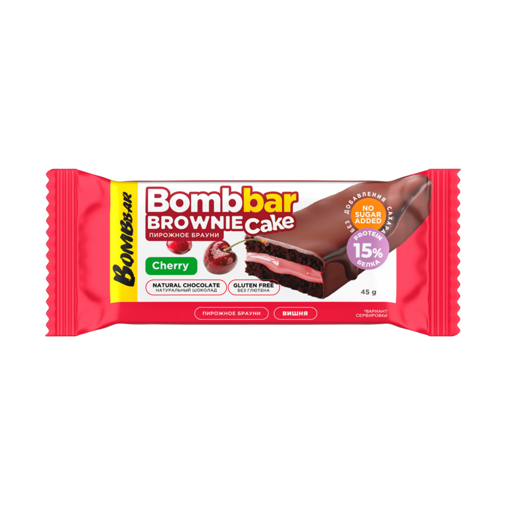 Bombbar Пирожное брауни - Вишня