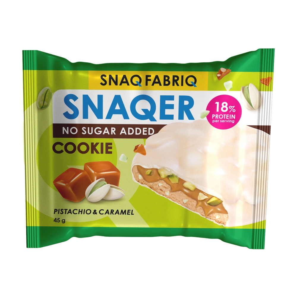 Snaq Fabriq Snaqer печенье - Фисташка и карамель